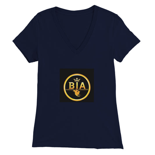 I Support The B I A - Premium Womens V-Neck T-shirt